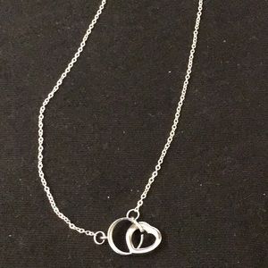 Stainless heart pendant and necklace